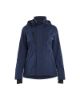Afbeeldingen van BLÅKLÄDER Shelljack dames met stretch 4403 donker marineblauw/zwart M