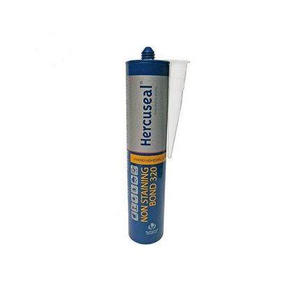 Afbeeldingen van HERCUSEAL Afdichtingskit & -lijm Non Staining Bond 320 wit 290ML