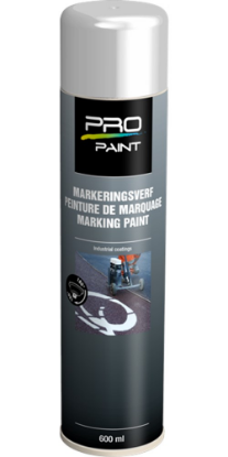 Afbeeldingen van PRO-PAINT Markeringsverf wit 600ML