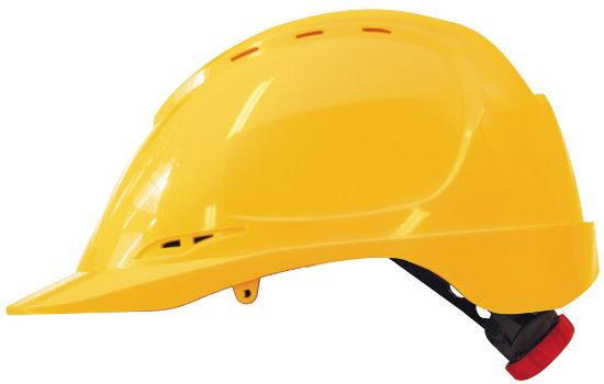 Afbeeldingen van OXXA Helm met draaiknop ABS Bakoe 8100 geel