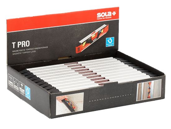 Afbeeldingen van SOLA Torpedo waterpas aluminium/kunststof T PRO