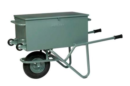 Afbeeldingen van MATADOR Gereedschapskruiwagen M-106-L4-KANT met kantelbare bak & 4ply band