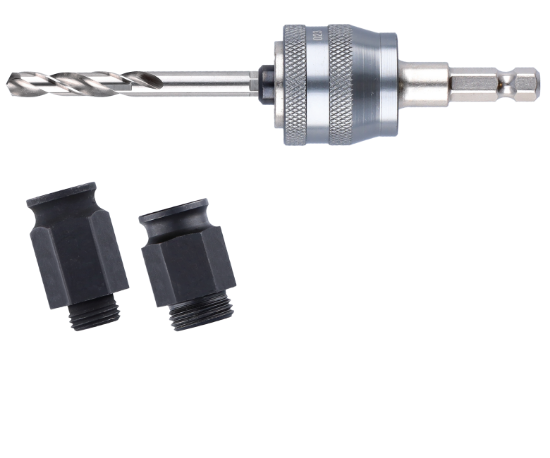 Afbeeldingen van ROTEC Starter-kit Fast-Change t.b.v. gatzaag 527 6-kant 8,7MM HSS-G