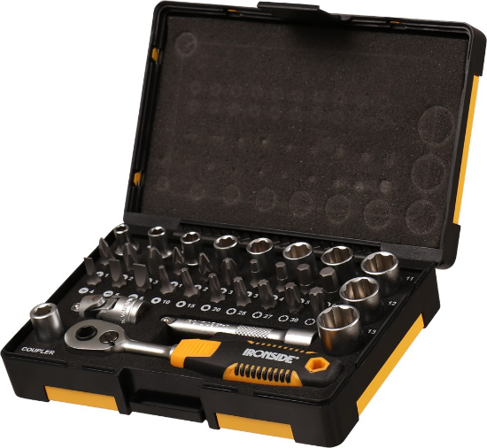 Afbeeldingen van IRONSIDE Bit-/doppenset MINI 34x