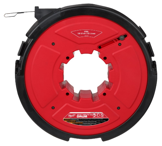 Afbeeldingen van MILWAUKEE Trekveer trommel staal ⅛" 36M t.b.v. M18FPFT