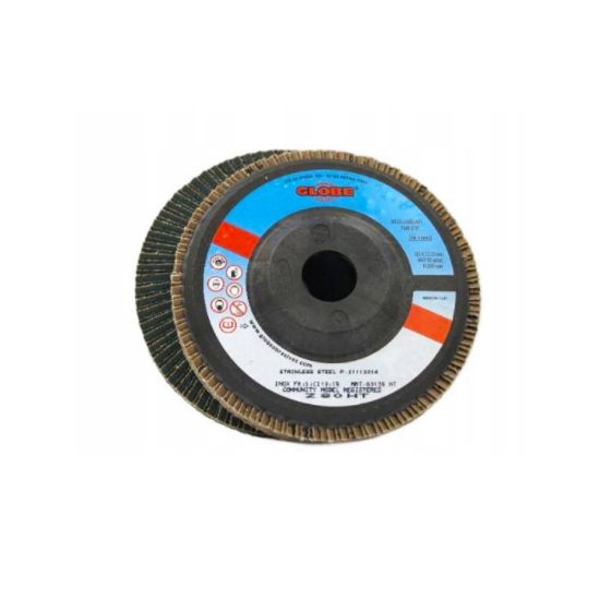 Afbeeldingen van GLOBE Lamellenschijf vlak HT M14 125MM K80