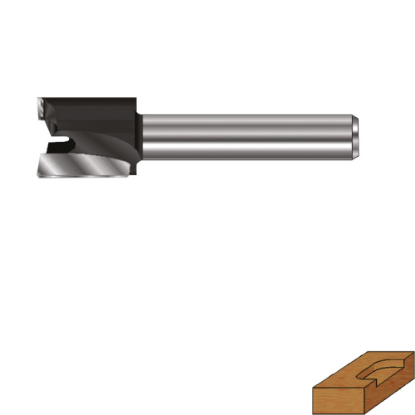 Afbeeldingen van ROTEC Vlakfrees HM GOLD 19MM S=12MM