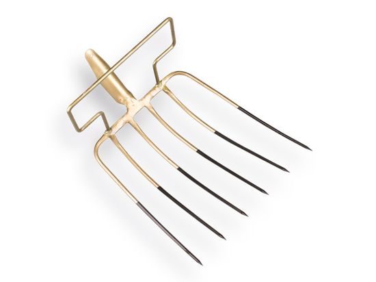 Afbeeldingen van OFFNER Bladvork 6-tands 36CM met beugel zonder steel