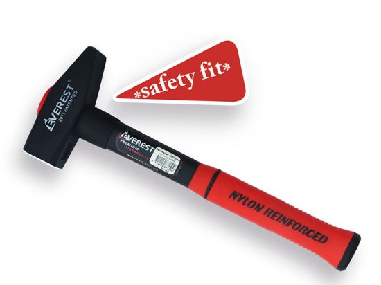 Afbeeldingen van EVEREST Bankhamer 1000g met fiberglassteel DIN1041