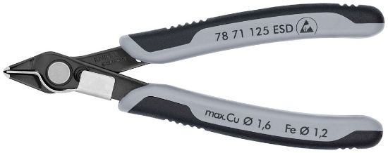 Afbeeldingen van KNIPEX Zijsnijtang elektro SK ESD 7871125ESD