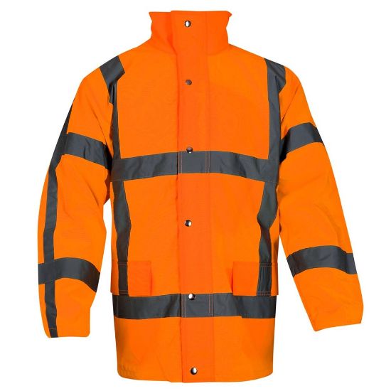 Afbeeldingen van M-WEAR Parka RWS Alex fluor oranje 3XL