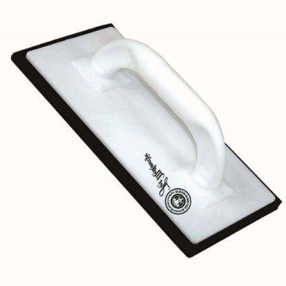 Afbeeldingen van MELKMEISJE Schuurbord kunststof zwart rubber 240X120MM