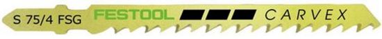 Afbeeldingen van FESTOOL Decoupeerzaagblad WOOD UNIVERSAL S75MM 4FSG 20x