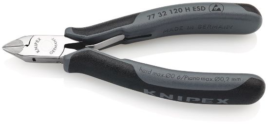 Afbeeldingen van KNIPEX Zijsnijtang elektro HM 7732120HESD DIN9654