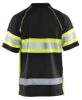 Afbeeldingen van BLÅKLÄDER Poloshirt UV Klasse 1 3338 zwart/High Vis geel L