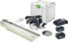 Afbeeldingen van FESTOOL Accu handcirkelzaag HKC 55 5,0 EBI-Set-FSK420 18V 5,0Ah inclusief afkortrail in Systainer 