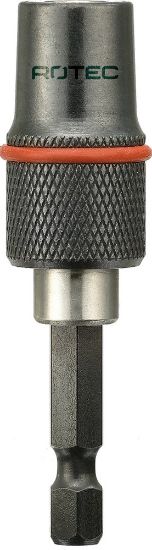 Afbeeldingen van ROTEC Bithouder E6,3X60MM magnetisch TWIN snelspan met ringmagneet