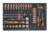 Afbeeldingen van BETA Inlegbak zacht + 98x gereedschap M100