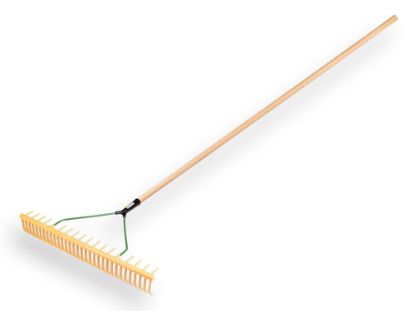 Afbeeldingen van Gras-/hooihark kunststof met TAUARI steel