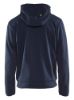 Afbeeldingen van BLÅKLÄDER Hoodie met rits 3363 donkerblauw/geel S