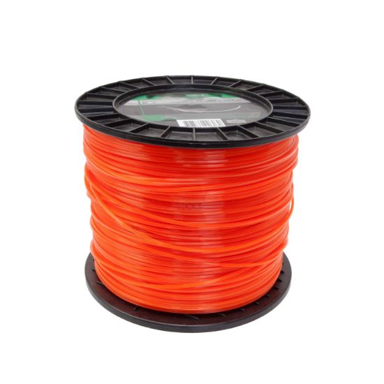 Afbeeldingen van HIKOKI Maaidraad vierkant 2,4MM oranje 206M 781072