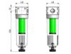 Afbeeldingen van Fijnfilter G¼" 0.01µ H.AUTO.DR. BG0