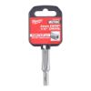 Afbeeldingen van MILWAUKEE Ratel dop ¼" FOUR FLAT lang 4MM