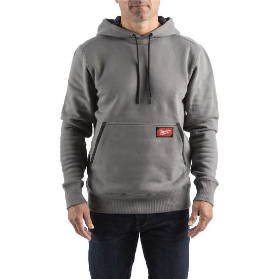 Afbeeldingen van MILWAUKEE Hoodie work midweight WH MW GR grijs M