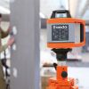 Afbeeldingen van NEDO Rotatielaser SIRIUS 1 HV green set 2 inclusief baakklem, doelplaat, wandhouder, verticaalhouder, afstandsbediening, accu´s, lader en koffer laser-klasse 2 471952-632