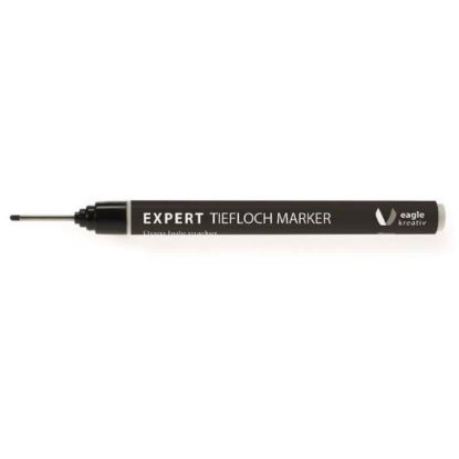 Afbeeldingen van Expert Diepgat markeerstift zwart 0,7-1MM