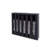 Afbeeldingen van HMT Kernborenset CarbideMax TCT Weldon 19 80MM 12/14/18/22/24/26MM inclusief 2 uitwerpstiften