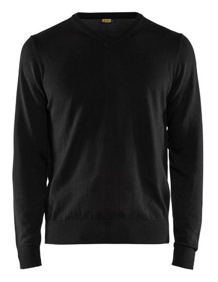 Afbeeldingen van BLÅKLÄDER Pullover gebreid 3590 zwart S