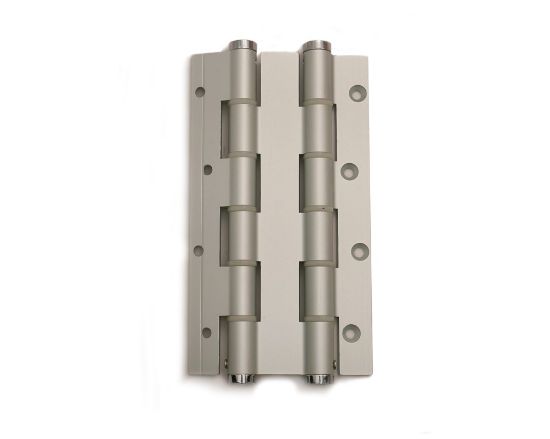 Afbeeldingen van Deurveerscharnier dubbel ALU zilver 180/30MM