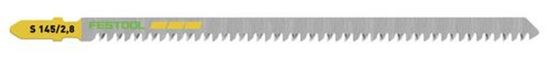 Afbeeldingen van FESTOOL Decoupeerzaagblad WOOD STRAIGHT S 145MM T2,8 5x