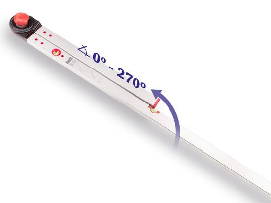 Afbeeldingen van BMI Hoekmeter korte been 100CM lange been 150CM