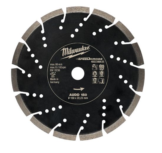 Afbeeldingen van MILWAUKEE Diamantzaagblad beton SpeedCross AUDD 150X22,23MM