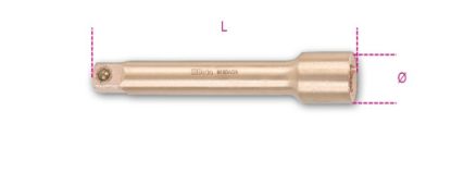 Afbeeldingen van BETA Verlengstuk ½" vonkvrij 921BA/21 30X125MM