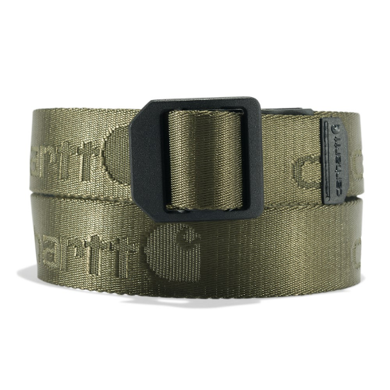 Afbeeldingen van CARHARTT Riem Webbing nylon met gesp 801968 army green XL