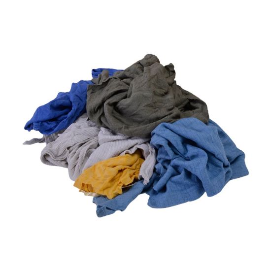 Afbeeldingen van Poetslap bont tricot 10kg