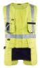 Afbeeldingen van BLÅKLÄDER Werkvest Multinorm 3078 High Vis geel 2XL