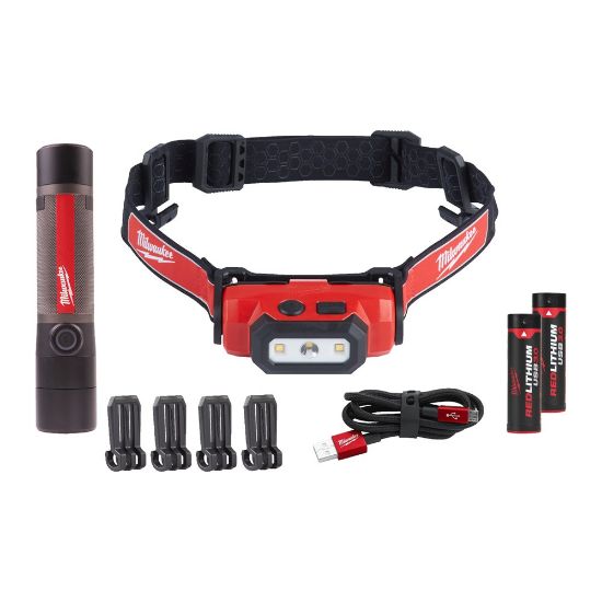 Afbeeldingen van MILWAUKEE Accu powerpack Redlithium USB L4FMHLLED-302
