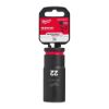 Afbeeldingen van MILWAUKEE Dop SHOCKWAVE ½" lang 22MM
