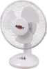 Afbeeldingen van KELFORT Ventilator tafelmodel klein wit 23CM 22W 230V