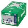 Afbeeldingen van SPAX Spaanplaatschroef verzonkenkop WIROX voldraad PZ2 4X30MM