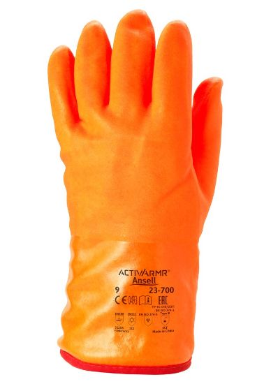 Afbeeldingen van ANSELL Werkhandschoen ActivArmr 23-700 fluor oranje 10