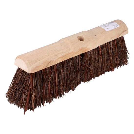 Afbeeldingen van COPENHAGEN PRO Straatbezem rond FSC Bassine/stalks 45CM