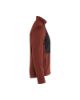 Afbeeldingen van BLÅKLÄDER Sweatshirt met rits 3548 gebrand rood/zwart S
