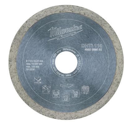 Afbeeldingen van MILWAUKEE Diamantzaagblad keramiek DHTi 115X22,23MM