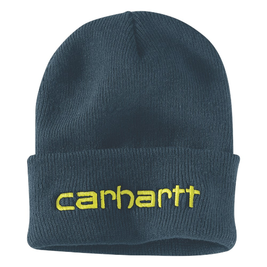 Afbeeldingen van CARHARTT Muts ribgebreid 104068 night blue onesize