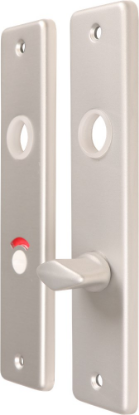 Afbeeldingen van OXLOC Kortschild vrij/bezet Roma aluminium 8X63MM